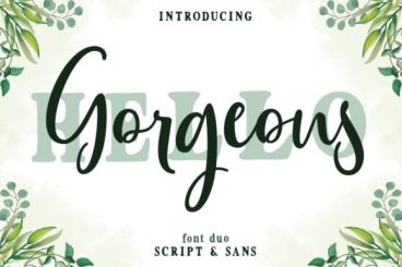 Gorgeous Font