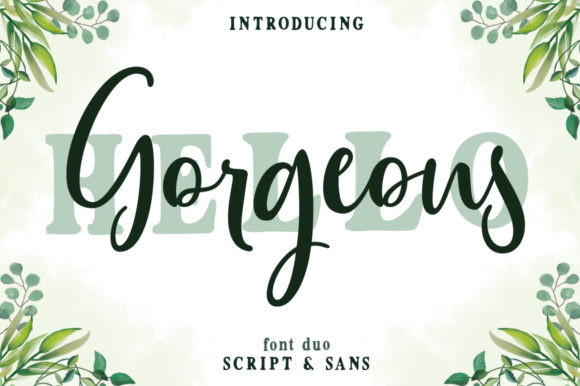 Gorgeous Font