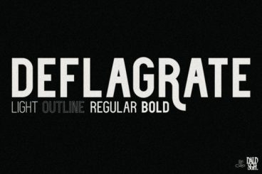 Deflagrate Font