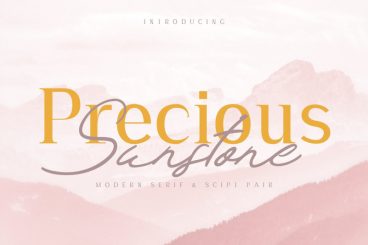 Precious & Sunstone Font