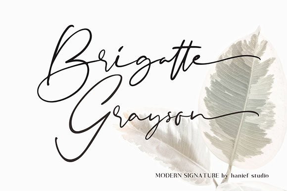 Binetta Signature Font