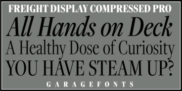 Freight Font