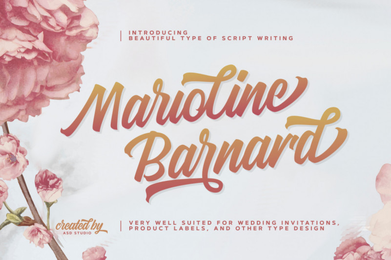 Marioline Barnard Font Marioline Barnard Font