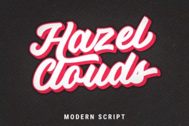 Hazel Clouds Font