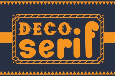 Deco Serif Font