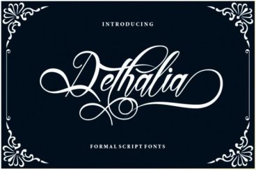8 Enchanting Script Fonts