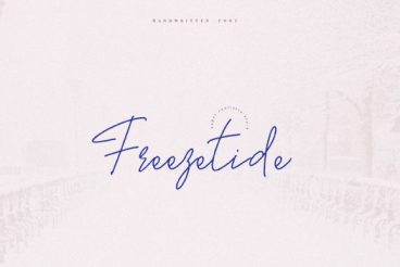 Freezetide Font