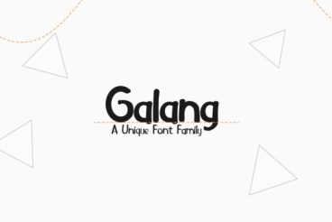Galang Font