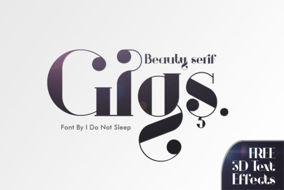 Gigs Font