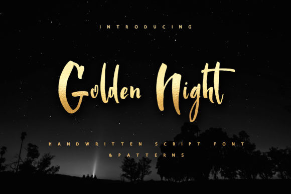 Golden Night Font Golden Night Font