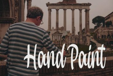 Hand Paint Font