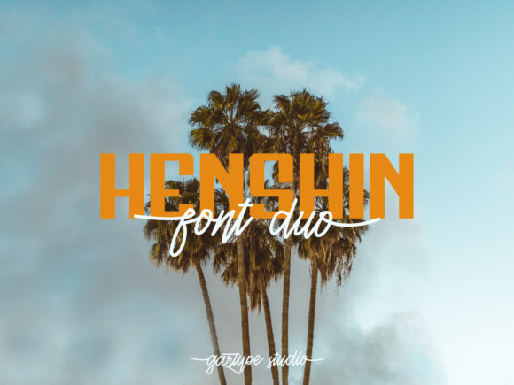 Henshin Font Henshin Font