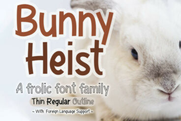 Bunny Heist Font