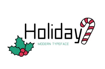 Holiday Font