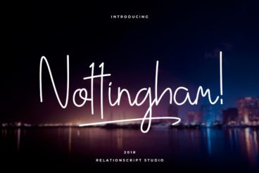Nottingham Font