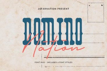 Domino Nation Font