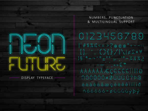 Neon Future Font