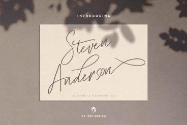 Steven Anderson Font