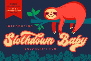Slothdown Baby Font