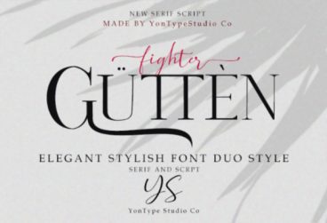 Gutten Fighter Font