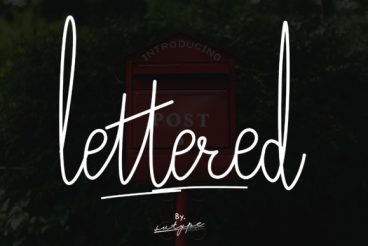 Lettered Font