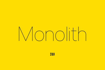 Monolith Font