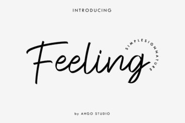 Feeling Signature Font