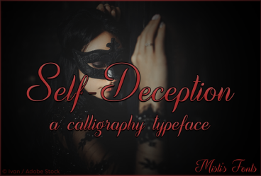 Self-Deception Font