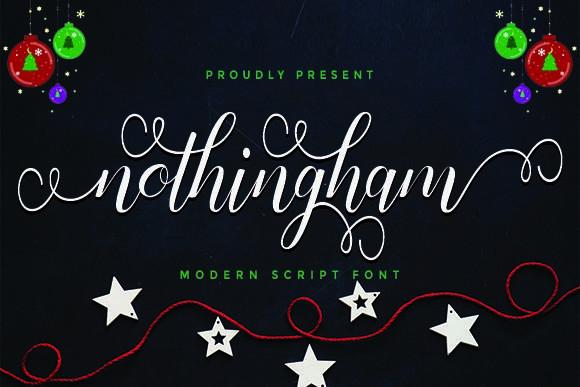 Nothingham Font
