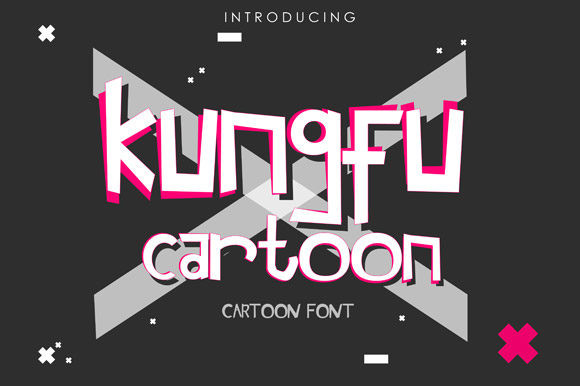 Kungfu Cartoon Font