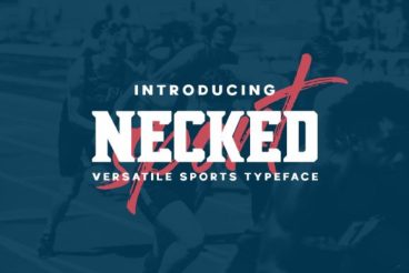 Necked Font