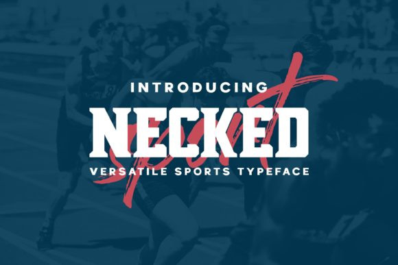 Necked Font