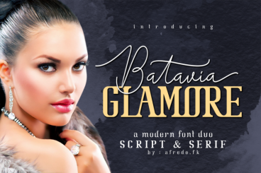 Batavia Glamore Font
