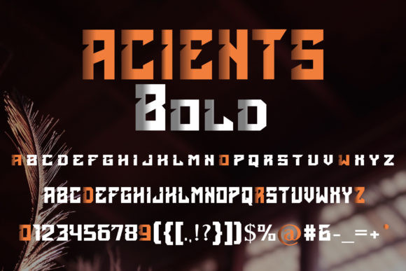 Acients Font