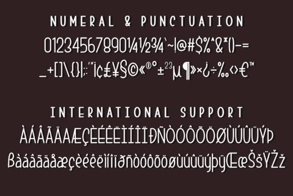 Afternoon Coffee Font