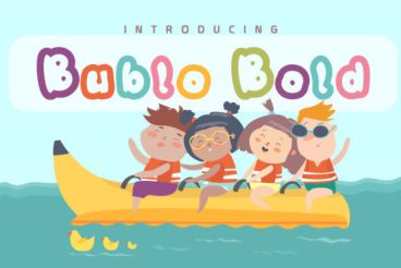 Bublo Bold Font