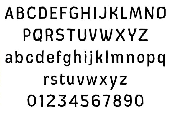 Cardboard Font