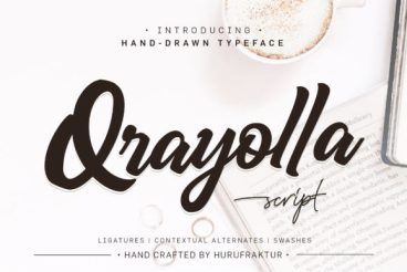 Qrayolla Font