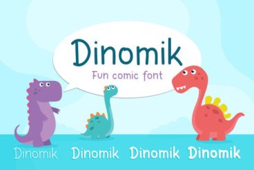 Dinomik Font