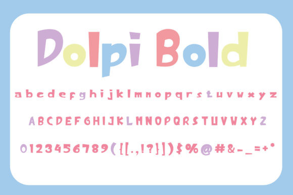Dolpi Bold Font