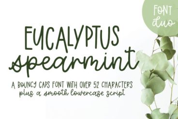Eucalyptus Spearmint Font