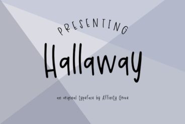 Hallaway Font