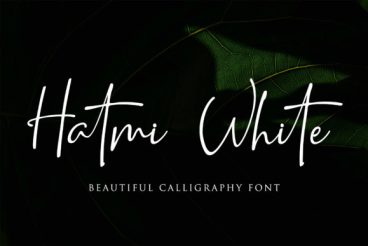 Hatmi White Font
