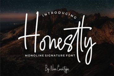Honestly Font