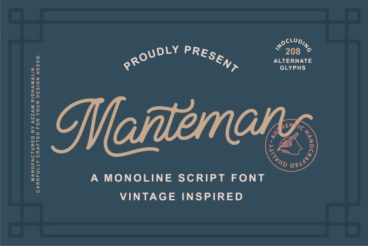 Manteman Font