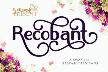 Recobant Font