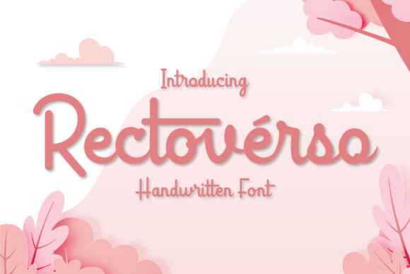 Rectoverso Font