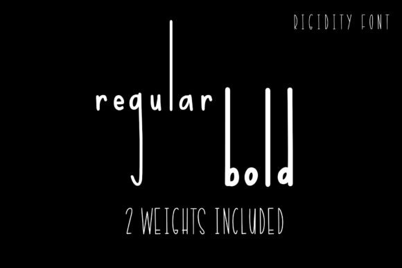 Rigidity Font