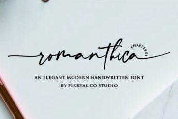 Romanthica Font