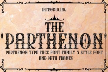 The Parthenon Font